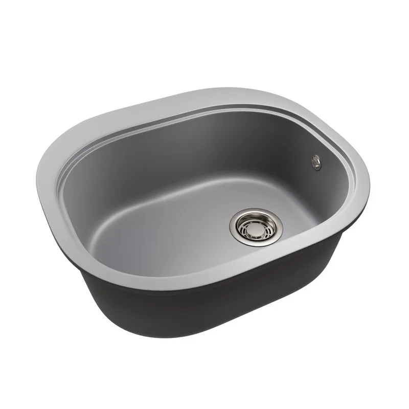 Мойка кухонная Emar Quartz EMQ-1570.C Алмаз Sancos — официальный сайт