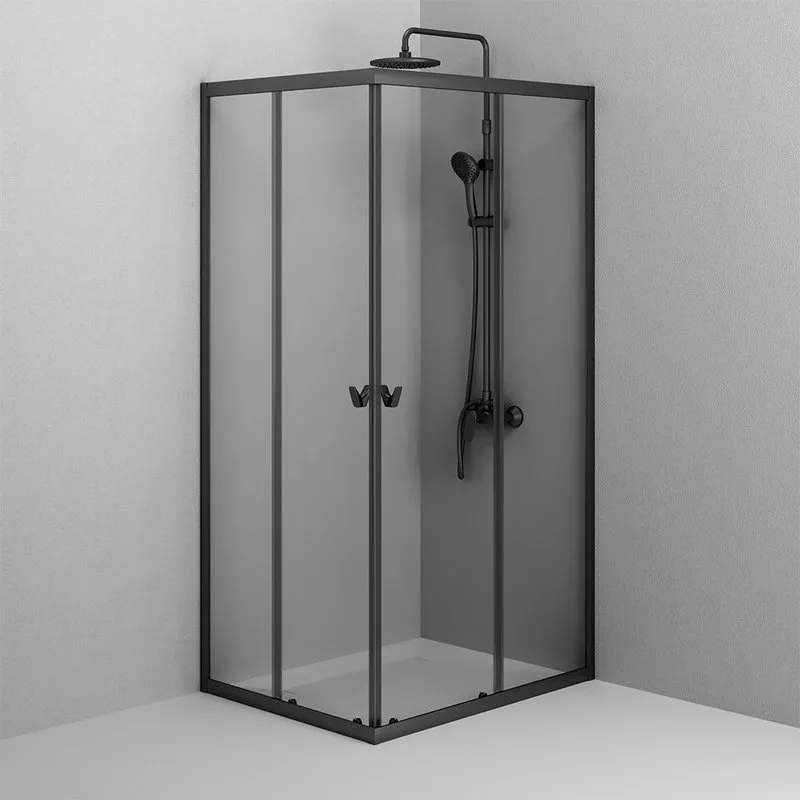Душевой уголок AM.PM Sunny W87G-403-12080-BT 120x80 см, черный матовый Sancos — официальный сайт