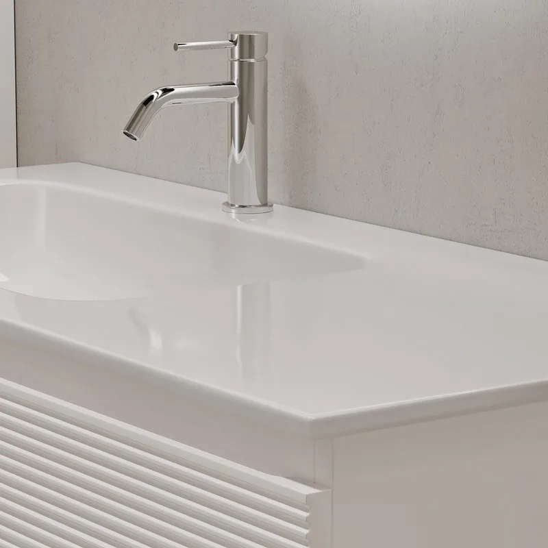 Тумба с раковиной Sancos Folk 100 L bianco Sancos — официальный сайт