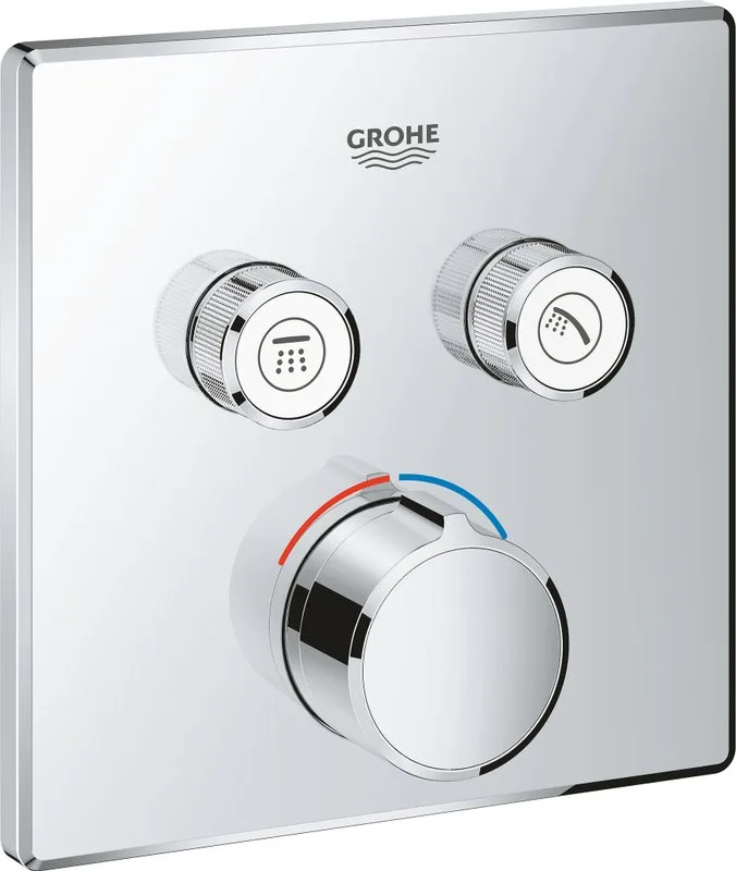 Встраиваемый смеситель Grohe Grohtherm SmartControl 29148000 Sancos — официальный сайт