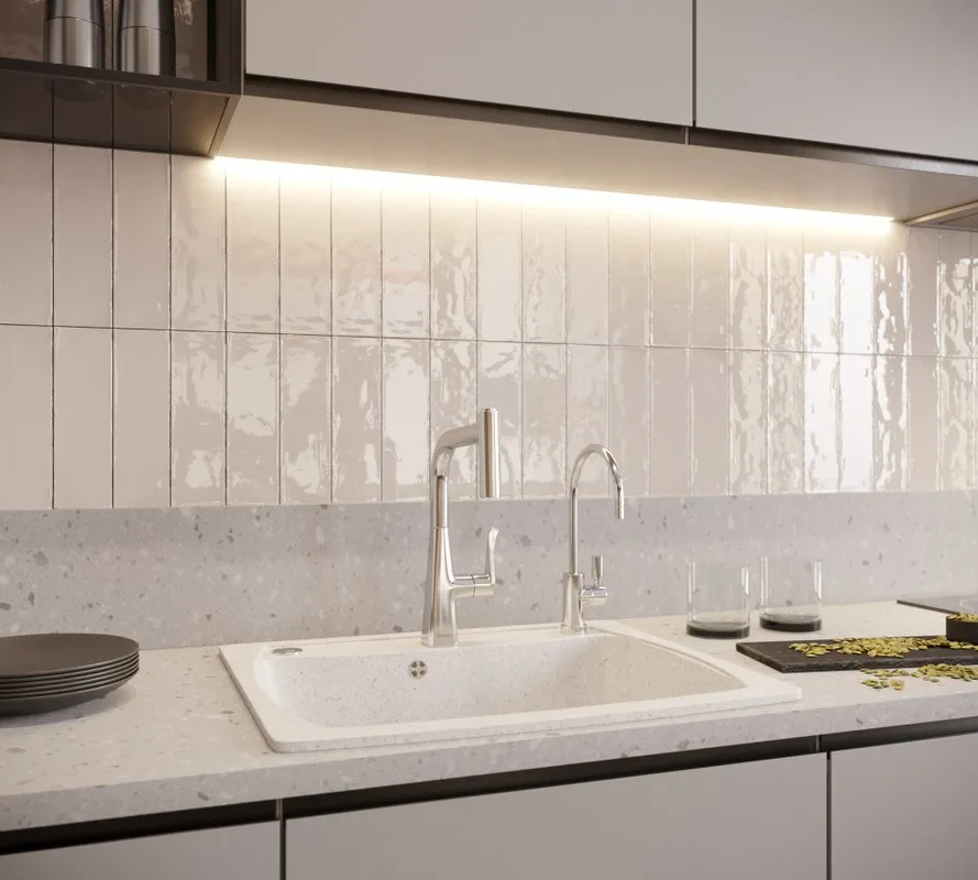 Смеситель для кухни Hansgrohe Metris M71 14834000 хром Sancos — официальный сайт