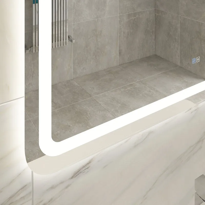 Зеркало Cezares Stylus 150х70 с подсветкой, с антизапотевателем Sancos — официальный сайт