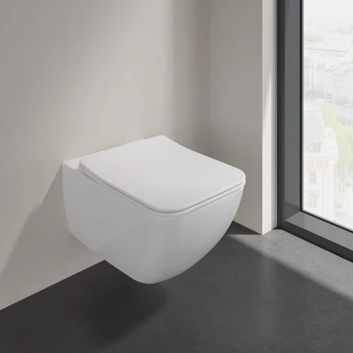 Унитаз подвесной Villeroy & Boch Venticello 4611RLR1 Sancos — официальный сайт