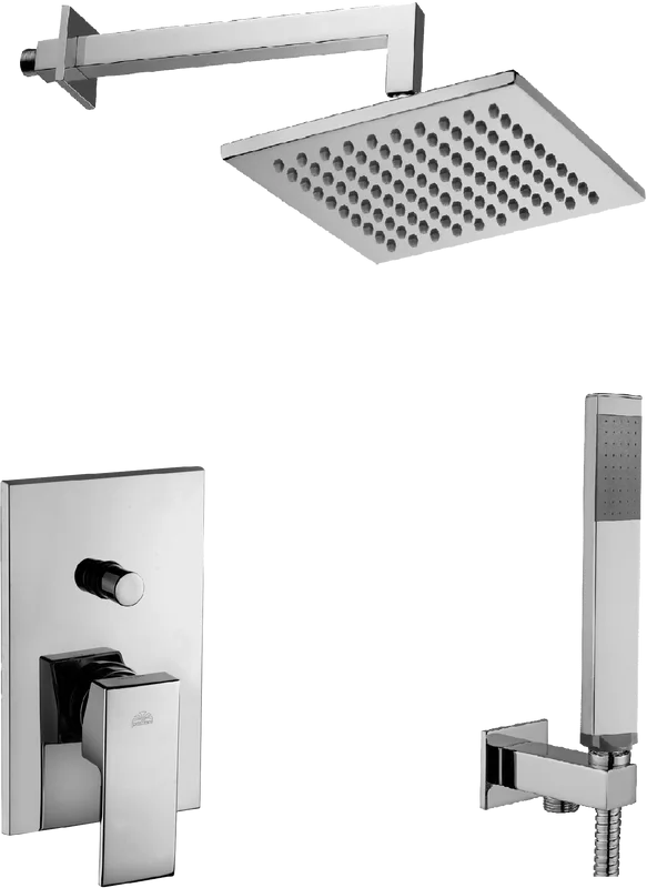 Душевой комплект Paffoni Elle KITEL015CR/M, С ВНУТРЕННЕЙ ЧАСТЬЮ, верхний душ 20 см, хром Sancos — официальный сайт