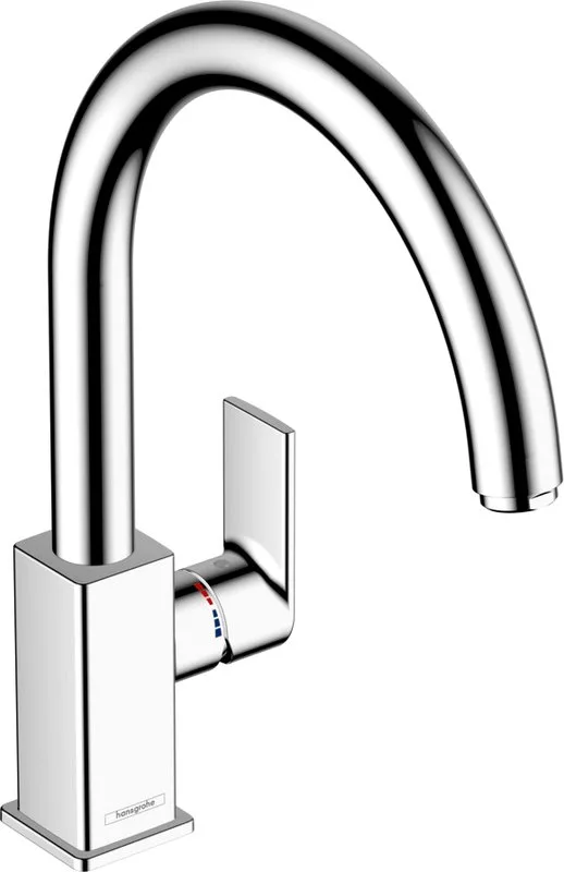 Смеситель для кухни Hansgrohe Vernis Shape M35 71871000 хром Sancos — официальный сайт