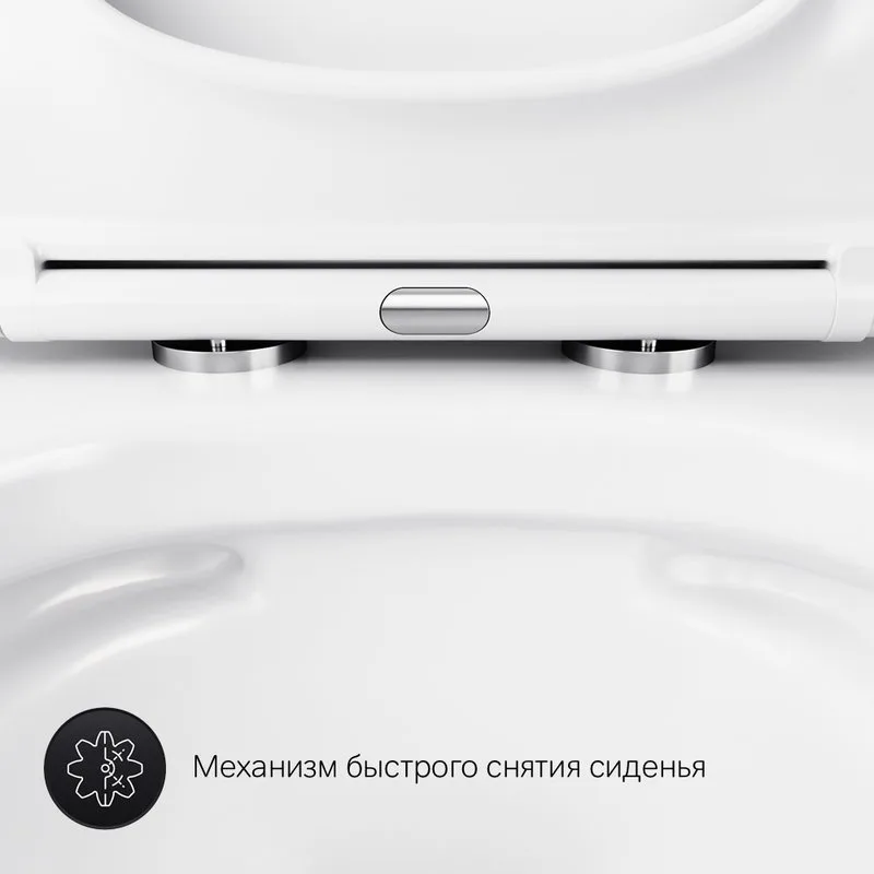 Унитаз подвесной AM.PM Gem C901701SC Sancos — официальный сайт