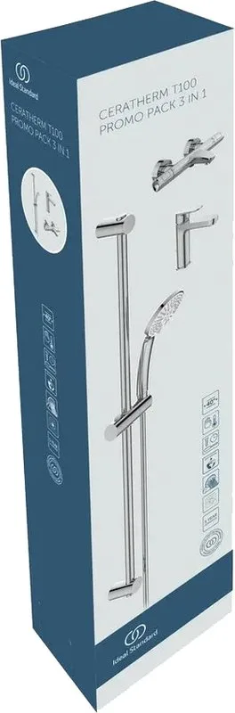 Комплект для ванной Ideal Standard CERATHERM T100 (3 в 1) Sancos — официальный сайт