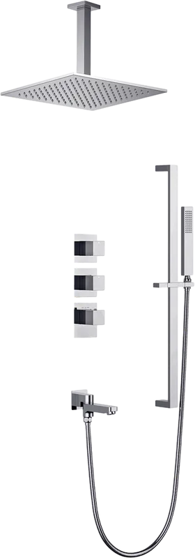 Душевой комплект Timo Selene SX-2239/00SM, С ВНУТРЕННЕЙ ЧАСТЬЮ, с термостатом, хром Sancos — официальный сайт