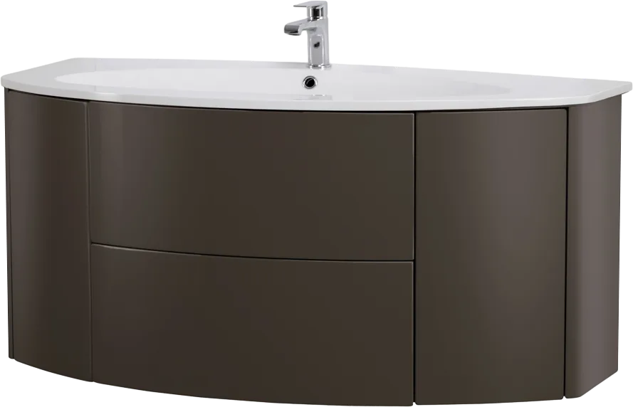 Тумба под раковину без столешницы Cezares Eden 120 grigio talpa opaco Sancos — официальный сайт
