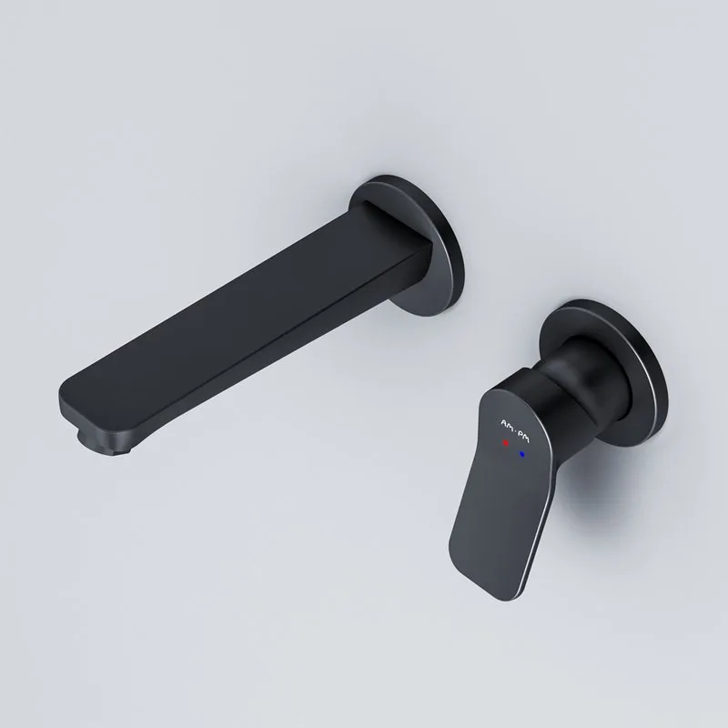 Смеситель для раковины AM.PM X-Joy F85A72622 С ВНУТРЕННЕЙ ЧАСТЬЮ, черный Sancos — официальный сайт