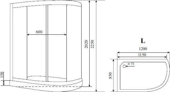 Душевая кабина Timo Comfort T-8802LF Sancos — официальный сайт