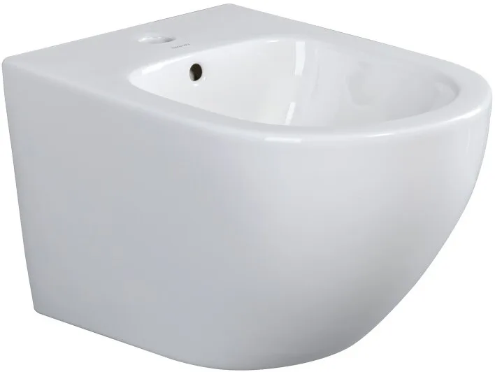 Биде подвесное Splendy Light LI10852V1WG, crystal glaze, белый глянец Sancos — официальный сайт