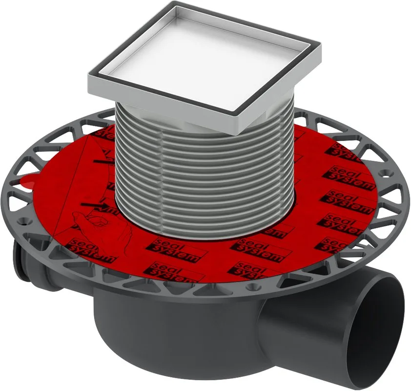 Душевой трап TECE Drainpoint S TECEdrainpoint S 360 35 00 DN 70 под плитку Sancos — официальный сайт