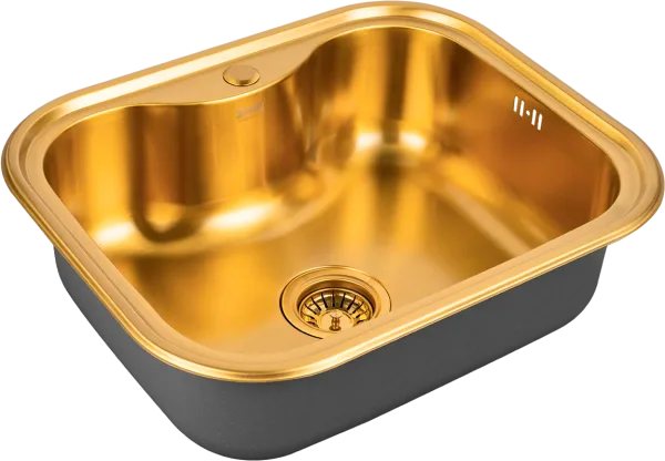 Мойка кухонная Zorg Inox PVD SZR 5848 BRONZE бронза