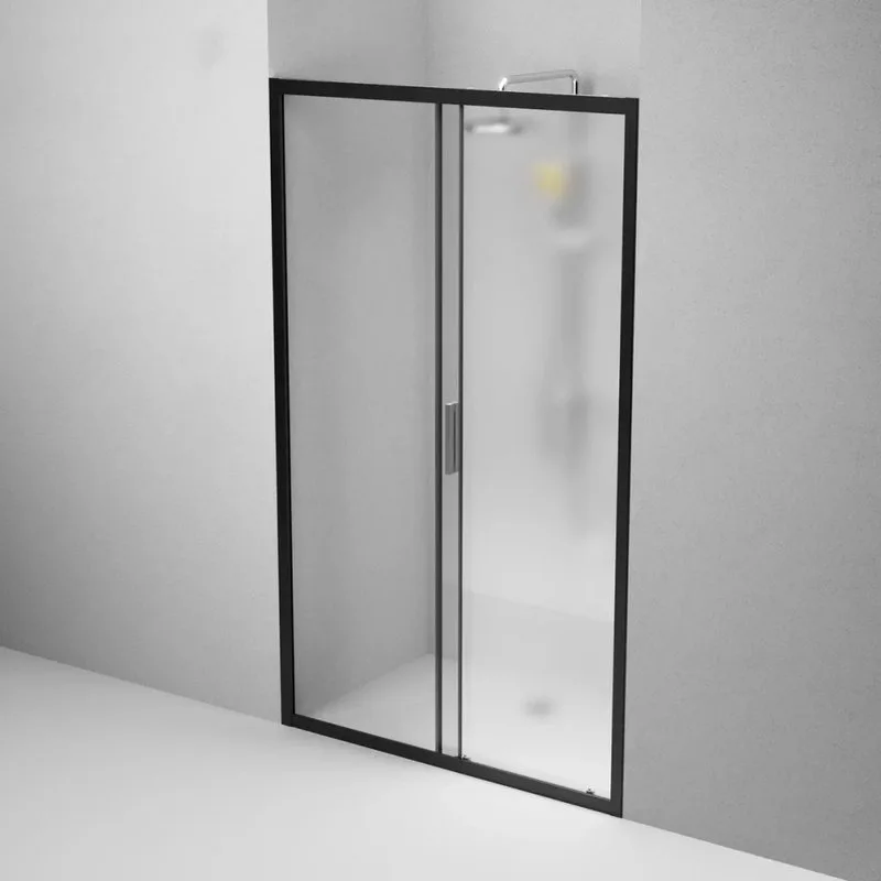 Душевая дверь в нишу AM.PM Gem Solo W90G-120-1-195BM 120 см Sancos — официальный сайт