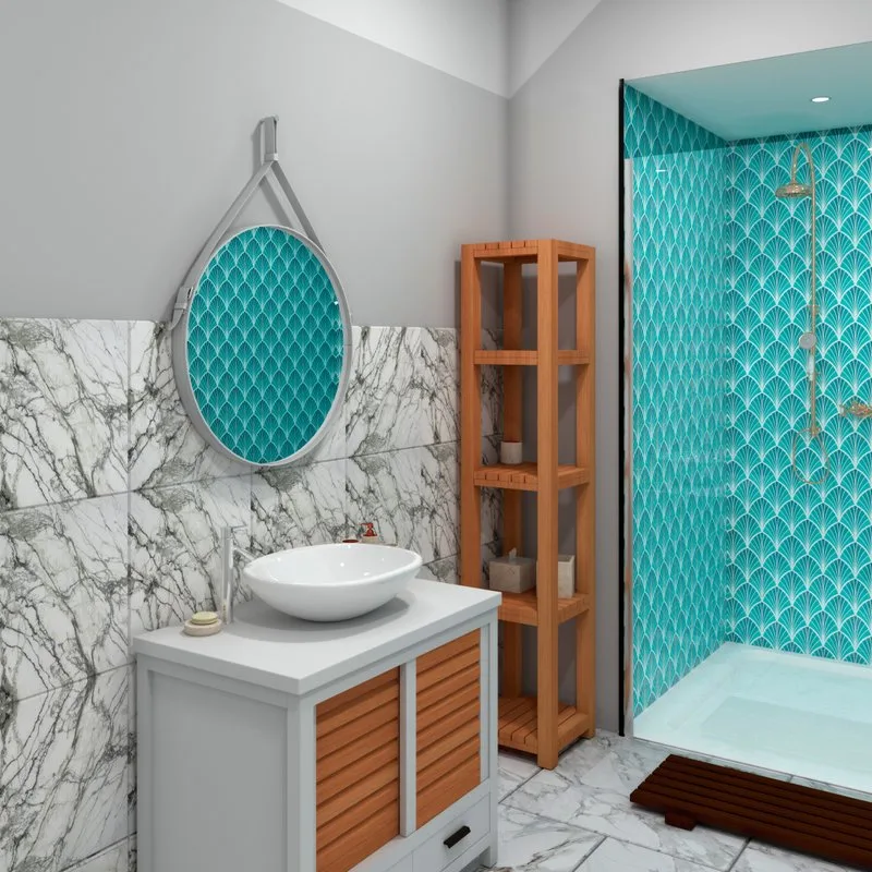 Зеркало круглое Art&Max Milan 80 белый ремень Sancos — официальный сайт