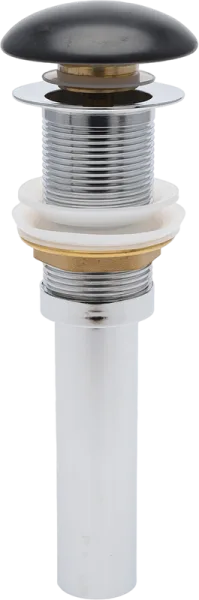 Донный клапан для раковины AQUAme AQM7002-0MB черный матовый Sancos — Оригинал