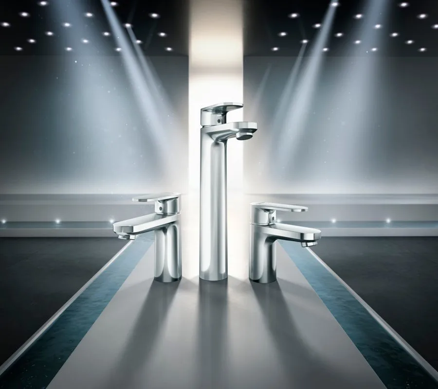 Смеситель для раковины Hansgrohe Vernis Blend 71551000 хром Sancos — официальный сайт