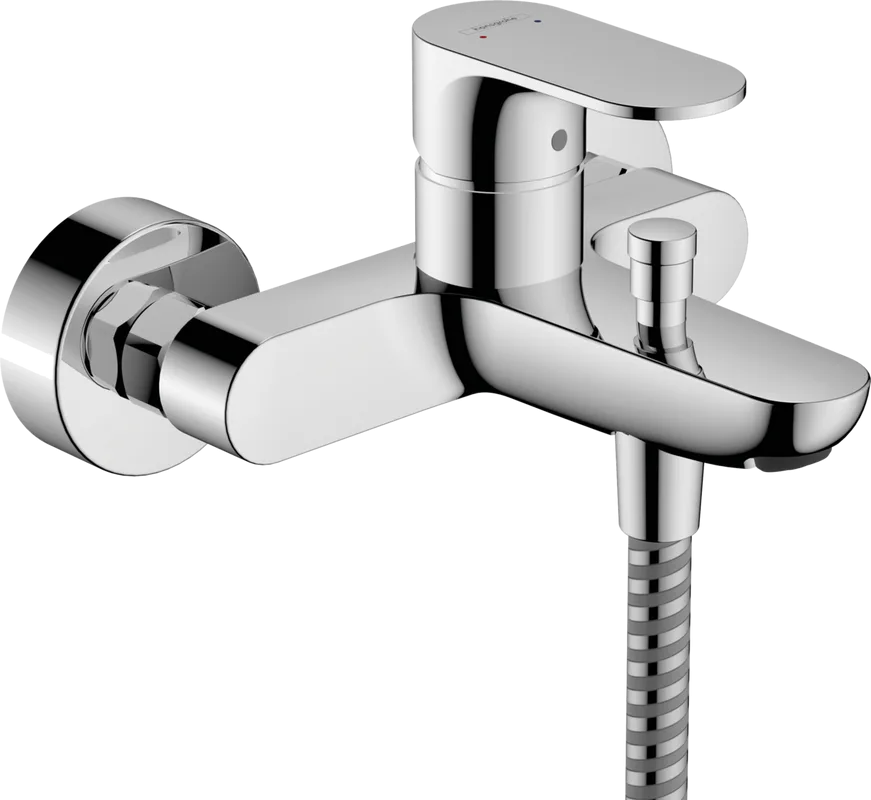 Смеситель для ванны с душем Hansgrohe Rebris S 72440000, хром Sancos — официальный сайт