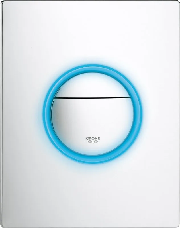 Кнопка смыва Grohe Nova Cosmopolitan Light 38809000, хром Sancos — официальный сайт