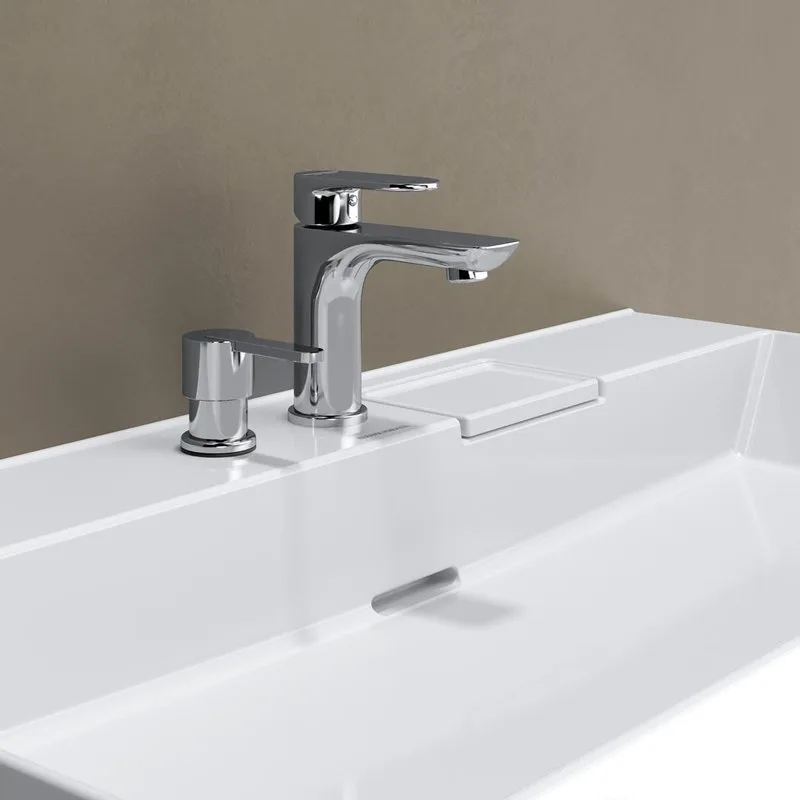Смеситель для раковины KERAMA MARAZZI Piano 69310KM.21.018 с донным клапаном Sancos — официальный сайт