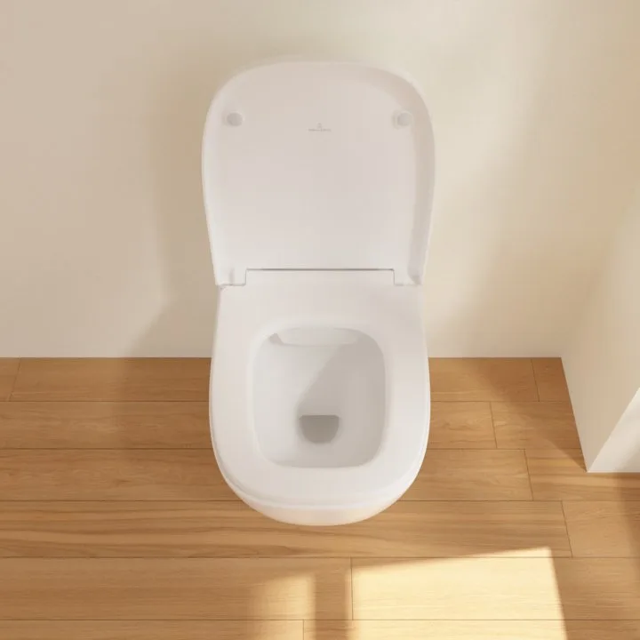 Крышка-сиденье Villeroy & Boch Antheus 8M18S1RW stone white Sancos — официальный сайт