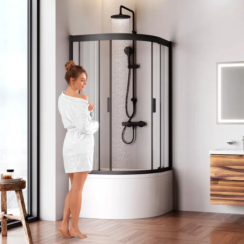 Душевой уголок AM.PM Gem Deep W90G-401A090BT 90x90 Sancos — официальный сайт