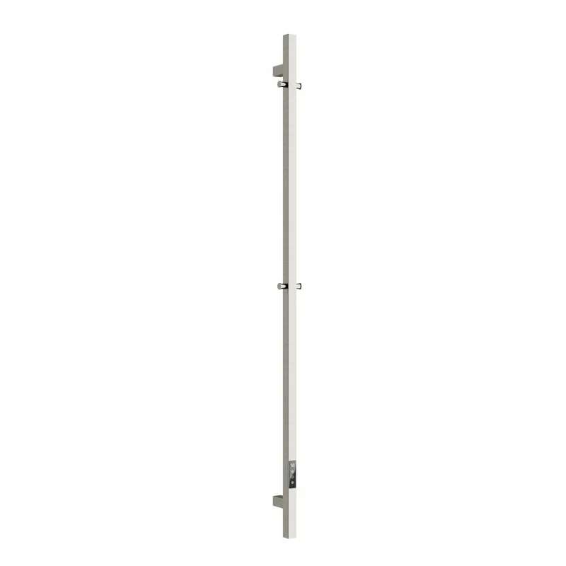 Полотенцесушитель электрический Sancos Linn 150x3 I-образный, брашированный никель, SC13002BN Sancos — официальный сайт