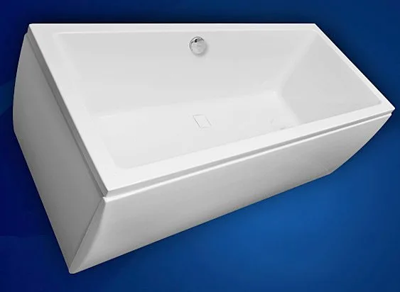 Акриловая ванна Vagnerplast Cavallo 180x80 см, пристенная, ультрабелая Sancos — официальный сайт