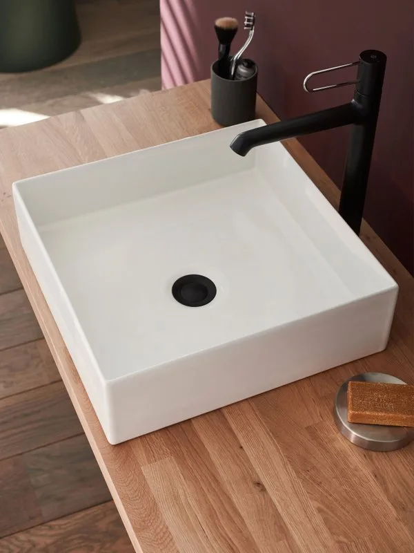 Накладная раковина Jacob Delafon Delta Pure E90011-0 белая Sancos — официальный сайт