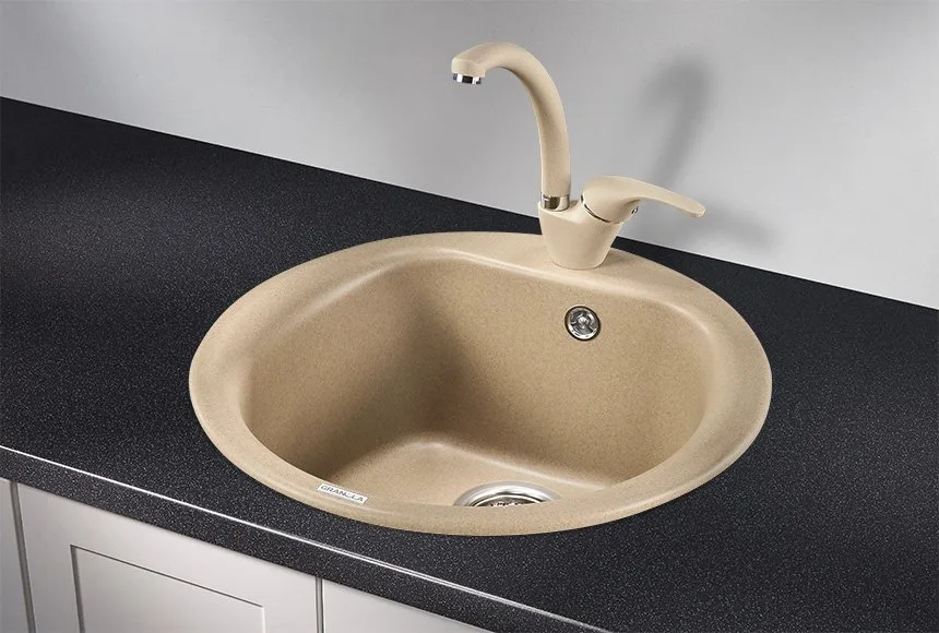 Мойка кухонная Granula 5101, песок Sancos — официальный сайт