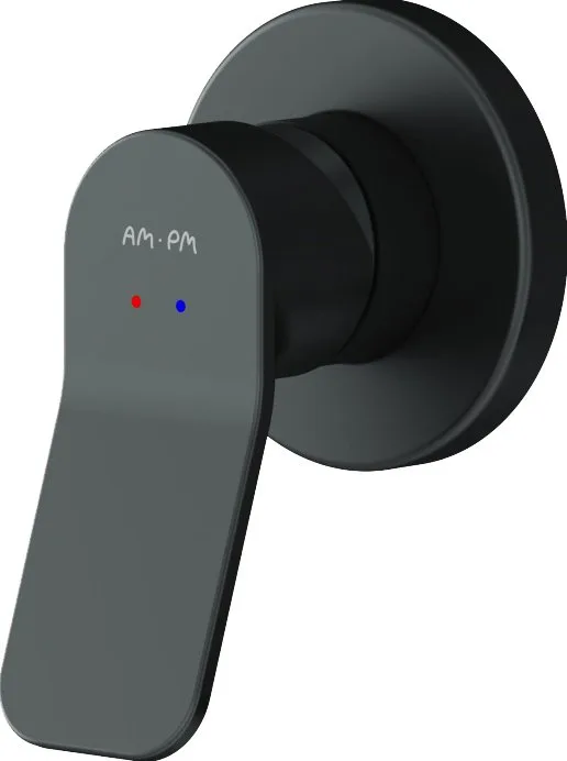 Душевой комплект AM.PM X-Joy FB85A2R002 С ВНУТРЕННЕЙ ЧАСТЬЮ, для душа, чёрный Sancos — официальный сайт