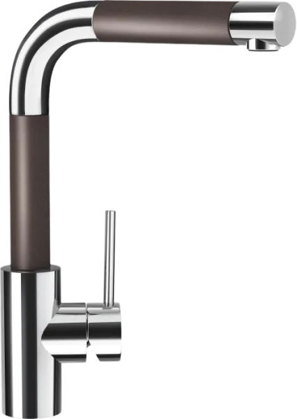 Смеситель для кухни Schock Cristalite SC-300-D выдвижной излив, мокка Sancos — Оригинал