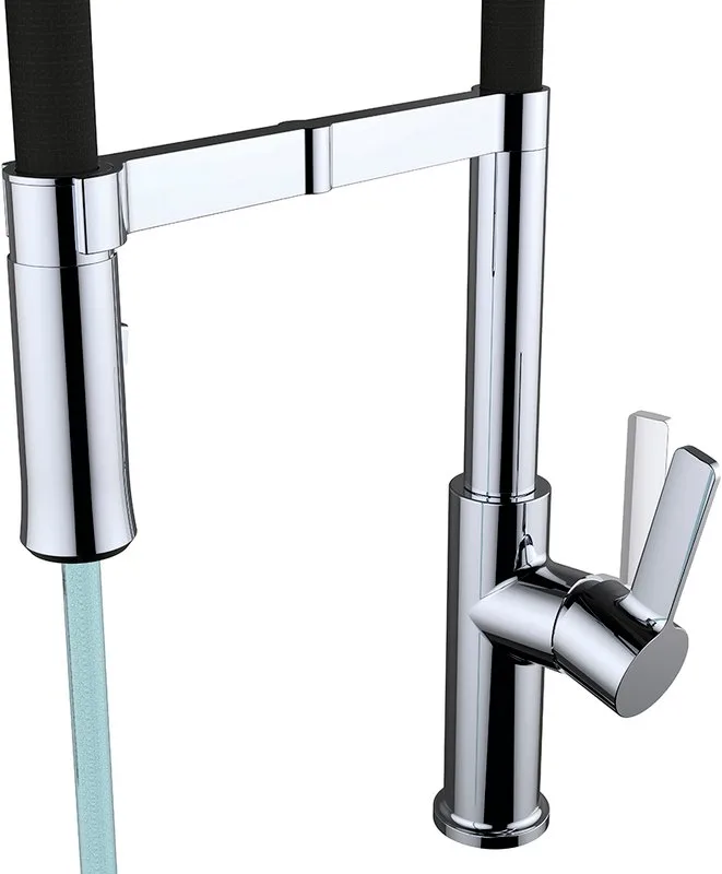 Смеситель для кухни Clever Chef 61100 с гибким изливом Sancos — официальный сайт