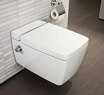 Чаша для унитаза подвесного VitrA Metropole 7672B003-1687 с функцией биде и встроенным смесителем Sancos — официальный сайт