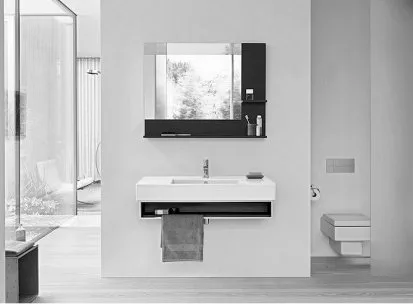 Мебельная раковина Duravit Vero 0329850000 85 см Sancos — официальный сайт
