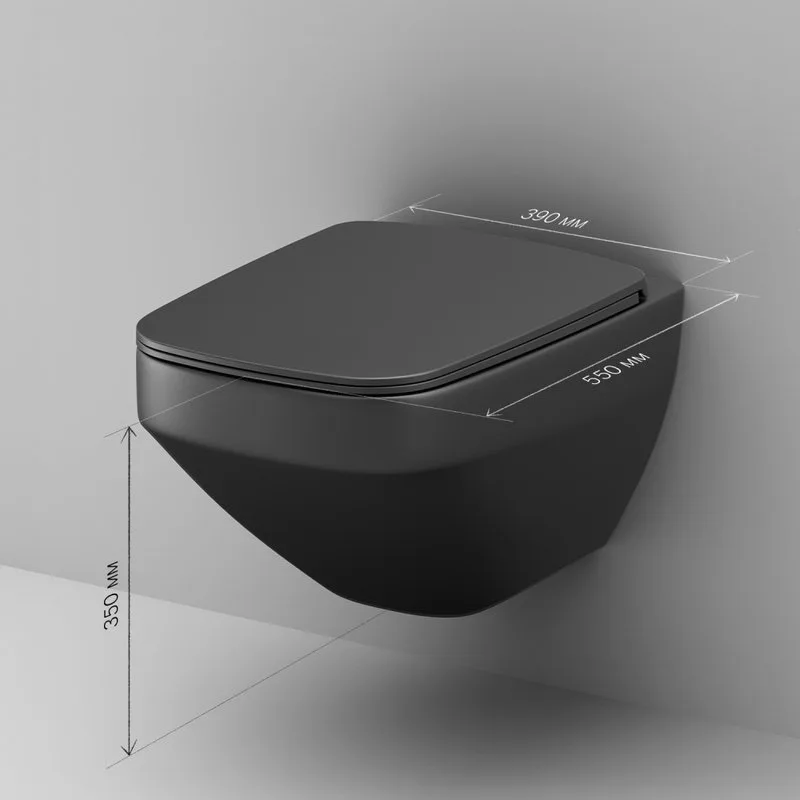 Унитаз подвесной AM.PM Inspire V2.0 FlashClean C50A1700MBSC Sancos — официальный сайт