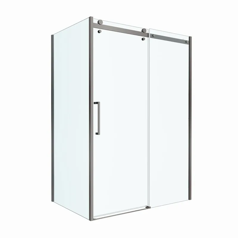 Душевой уголок BelBagno Marino 2 AH-1-140/100-C-GM 140x100, профиль оружейная сталь, стекло прозрачн Sancos — официальный сайт