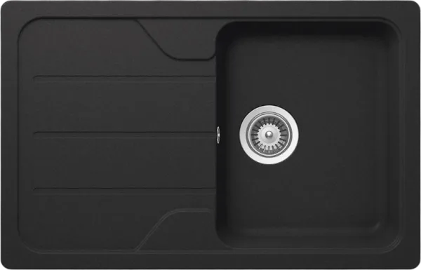 Мойка кухонная Schock Formhaus 45 D Cristalite оникс