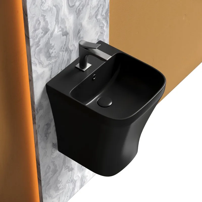 Раковина Ceramicanova Dion CN6067MB черная матовая Sancos — официальный сайт