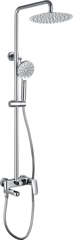 Душевая стойка AQUATEK AQ2040CR, хром Sancos — официальный сайт