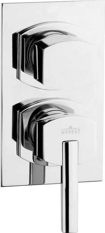 Встраиваемый смеситель Webert Azeta AZ860101015 С ВНУТРЕННЕЙ ЧАСТЬЮ, хром Sancos — официальный сайт