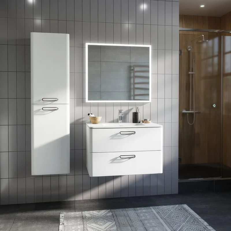 Зеркало IDDIS Brick 80 c термообогревом и подсветкой Sancos — официальный сайт