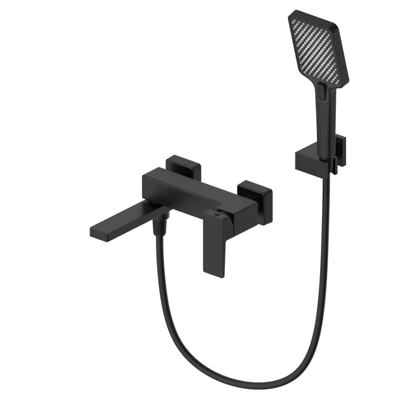 Смеситель для ванны с душем Wonzon & Woghand WW-88037068-MB, матовый черный Sancos — официальный сайт