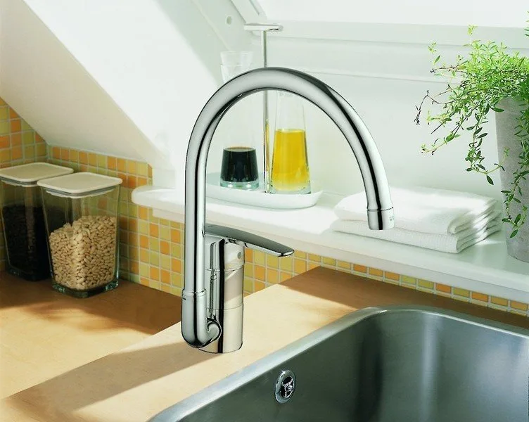 Смеситель для кухни Grohe Euroeco 32752000 Sancos — официальный сайт