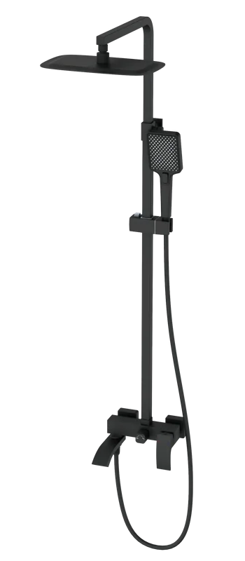 Душевая стойка Wonzon & Woghand FIT WW-88739009-MB, матовая черная Sancos — официальный сайт