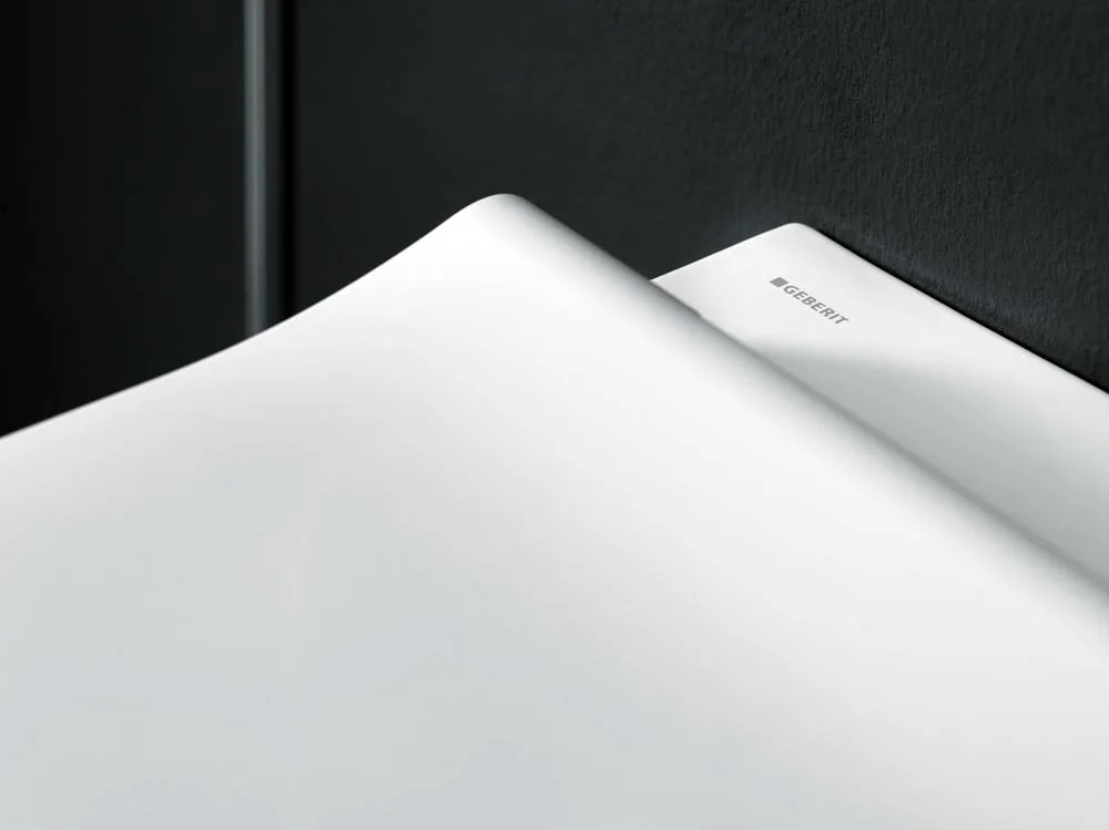 Унитаз подвесной Geberit Smyle Square 500.683.01.1 Sancos — официальный сайт