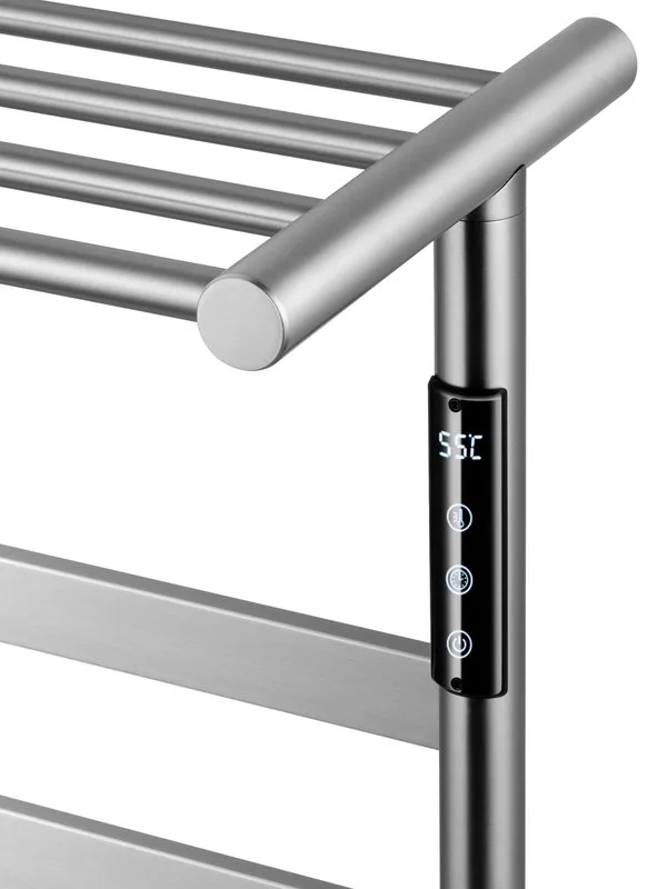 Полотенцесушитель электрический Wonzon & Woghand WW-A402-BR брашированный никель Sancos — официальный сайт