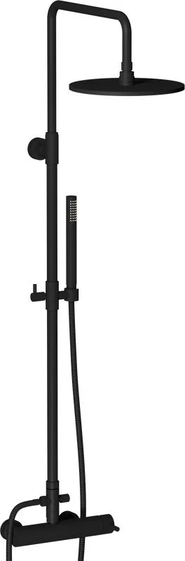 Душевая стойка IB Rubinetterie Milanotorino MT127NP, matt black Sancos — официальный сайт