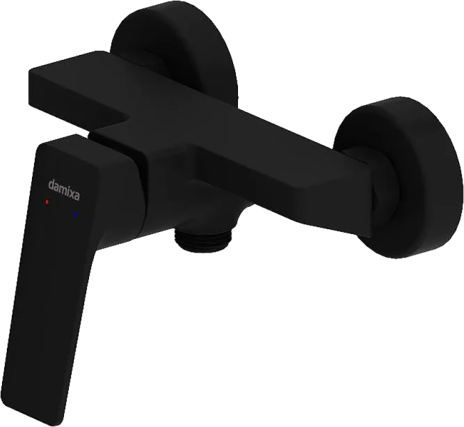 Смеситель для душа Damixa Merkur 402000300 черный Sancos — официальный сайт